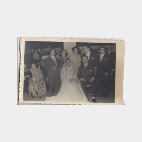 1940 Beyoğlu Foto Akay - Gelin Damat Konulu Fotoğraf