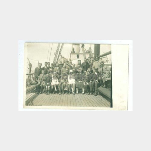 1940 Karadeniz Vapur Güvertesi Görünüş Fotoğraf