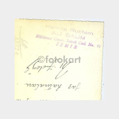 1946 Hamza Rüstem -Ali Balım- Çocuk Fotoğraf - Görsel 2