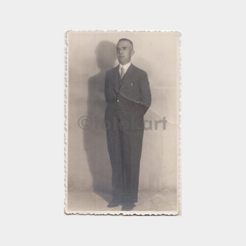 1936 İzmir Hamza Rüstem Stüdyo Bay Fotoğraf