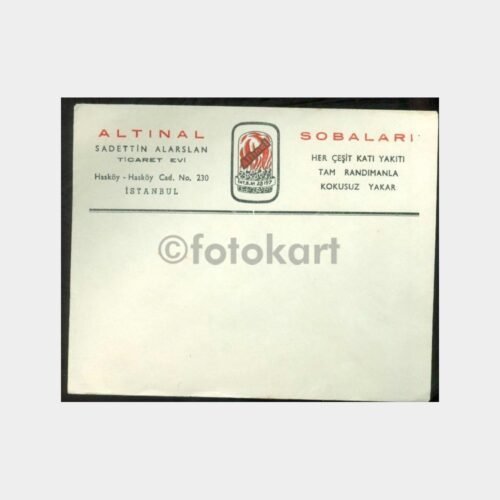 1940 Hasköy - Altınal Sobaları Zarfı