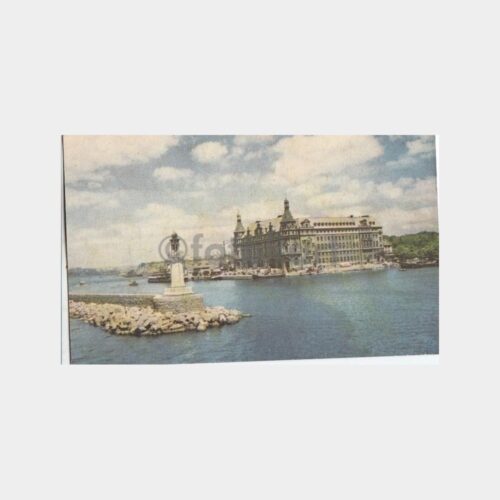 1965 Haydarpaşa Garı Konulu Kartpostal