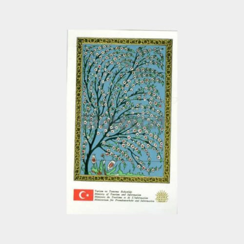 1968 Hürrem Sultan Seramikleri -Turizm Bakanlığı- Kart