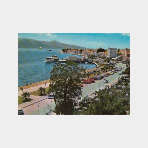 1975 İzmir Karşıyaka Görünüş Kartpostal
