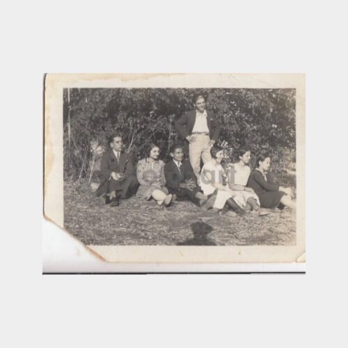 1939 Kadıköy Caddebostan Ailesi Fotoğraf