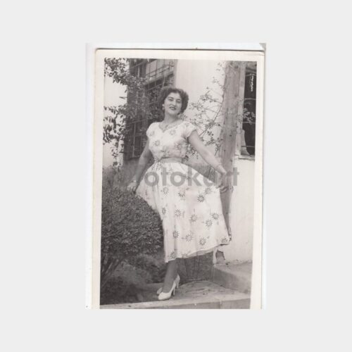 1955 Merzifon Stüdyo Tahsin - Kadın Fotoğraf