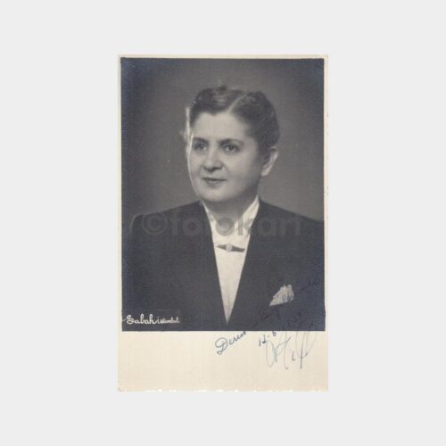 1954 Beyoğlu Foto Sabah Stüdyo Kadın Konulu Fotoğraf