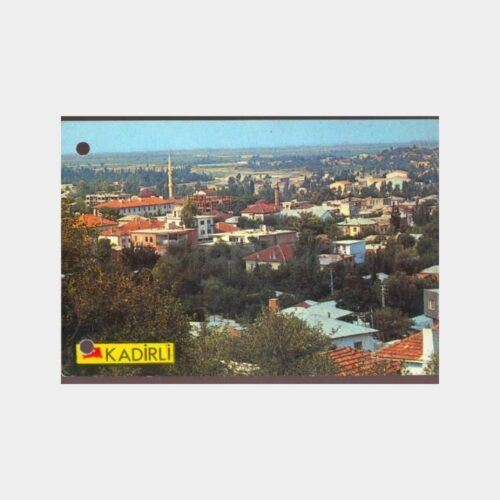 1970 Osmaniye Kadirli Görünüş Kartpostal