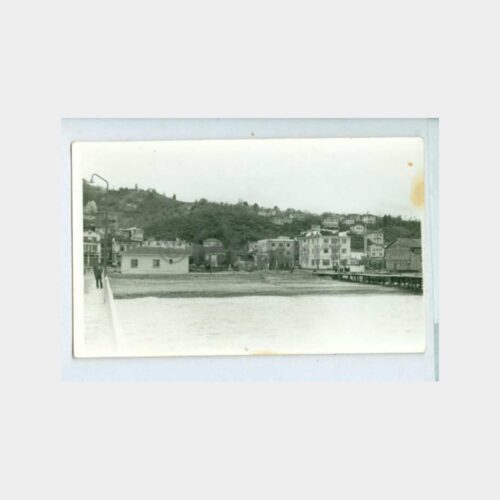 1959 Karadeniz Sahil İskele Görünüş Fotoğraf