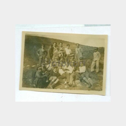 1934 Kayış Dağı Gezisi Gençler Fotoğraf