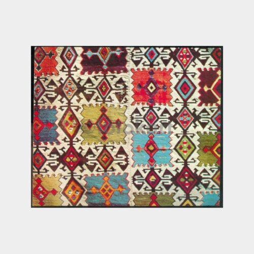 Kilim Desenli Tebrik Kartı