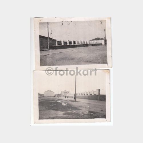 1940 Askeri Kışla 2 Adet Fotoğraf