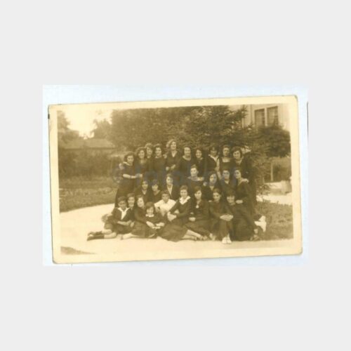 1930 Kız Lisesi Grup Fotoğraf