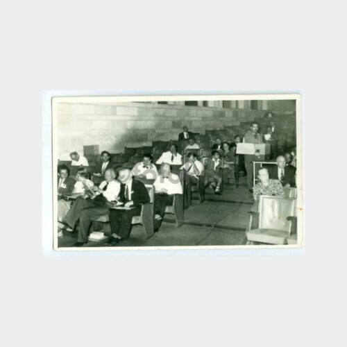 1960 İstanbul Üniversitesi Konferans Görünüş Fotoğraf