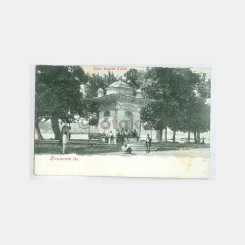 1910 Küçüksu Çeşmesi Görünüş Kartpostal