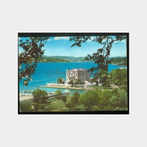 1970 Boğaziçi Küçüksu Kasrı Görünüş Kartpostal