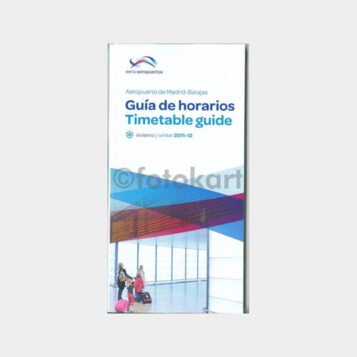 2011-12 İspanya Madrid Havaalanı Uçak Tarifesi
