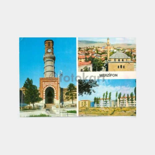 Merzifon 3 Değişik Görünüş Kartpostal