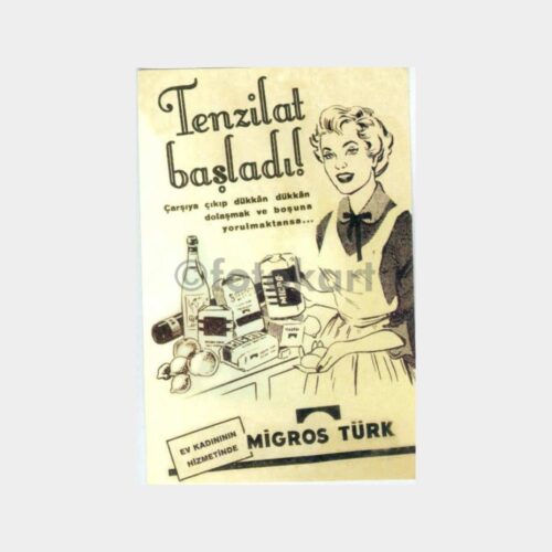 Migros Türk - Nostalji Tanıtım Kartı