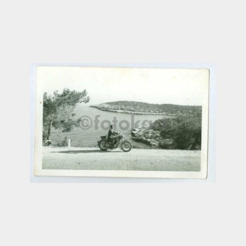 1960 Motorsiklet Konulu Fotoğraf