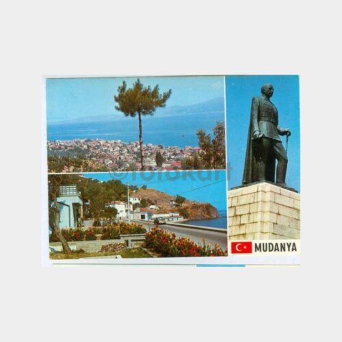 1974 Mudanya 3 Değişik Görünüş Kartpostal