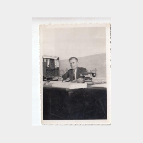 1940 Müdür Masası Konulu Fotoğraf