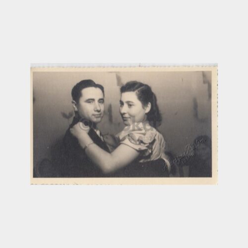 1940 İzmir Hamza Rüstem Stüdyo Nişan Töreni Fotoğraf