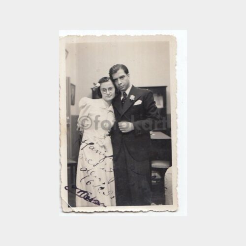 1939 Nişanlı Gençler Görünüş Fotoğraf