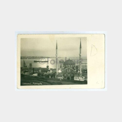 1950 İstanbul Salıpazarı Nusretiye Camii Fotokart