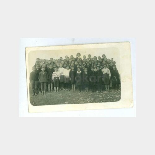 1929 Okul Grubu Öğrenciler Fotoğraf