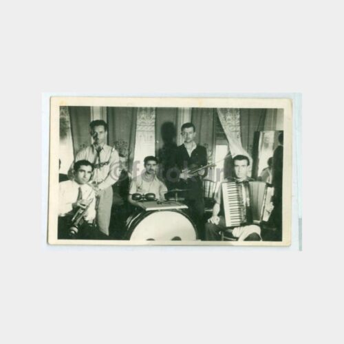 1940 Mahalli Müzik Orkestra Grup Fotoğraf
