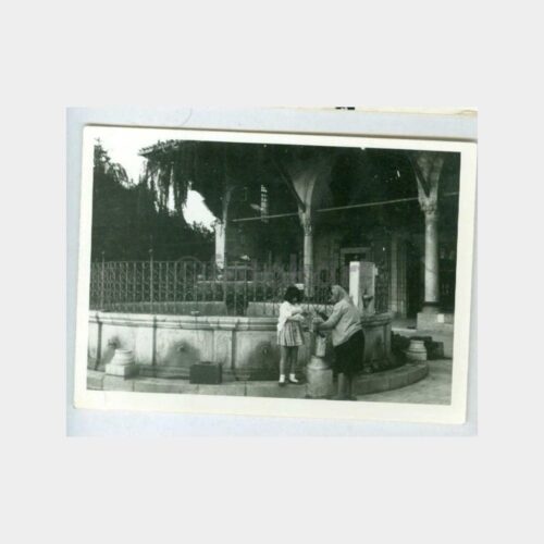 1960 Konya Mevlana Şadırvan Konulu Fotoğraf