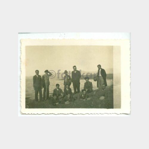 1937 Salihli - Marmara Gölünde Grup Fotoğraf
