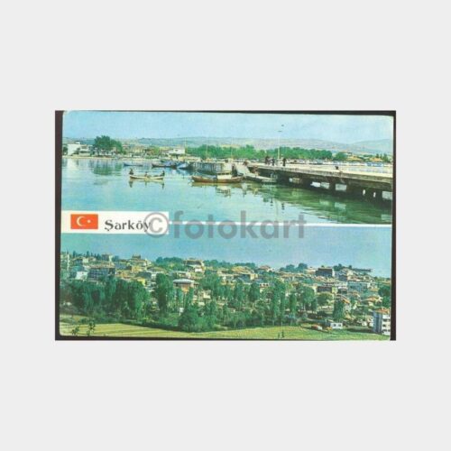 1979 Şarköy Görünüş Damgalı Kartpostal