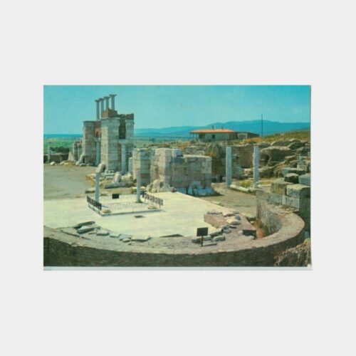 1969 Selçuk Efes St. Jean Görünüş Kartpostal