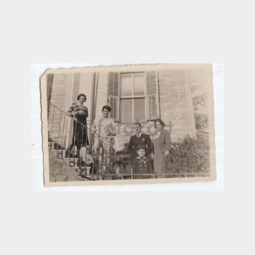 1940 Tarihi Evde Aile Konulu Fotoğraf