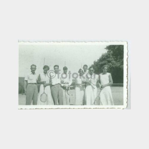 1933 Tenis Oynayan Gençler Görünüş Fotoğraf