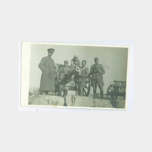 1930 Topçu Askeri Grup Görünüş Fotoğraf