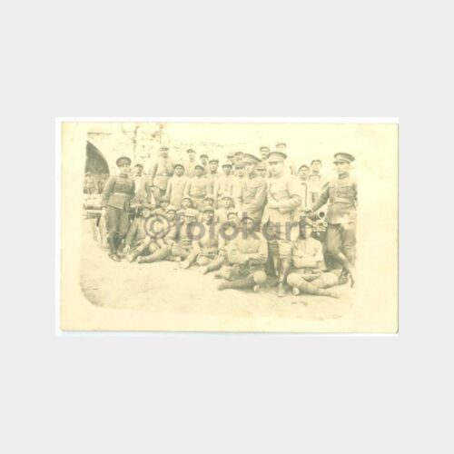 1927 Askeri Grup Topçu Birlik Görünüş Fotoğraf
