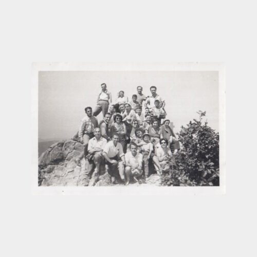 1956 Uludağ Gezisi Grup Fotoğraf
