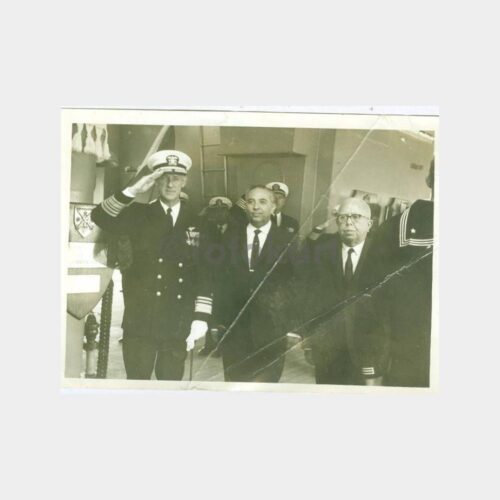 1968 Vali Niyazi Akı - Bld Bşk Haşim İşcan Fotoğraf