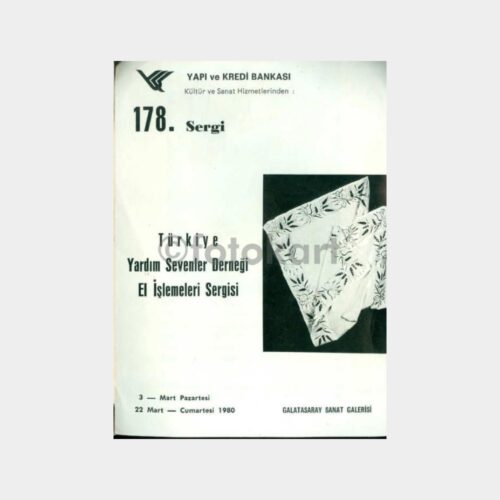 1980 Yapı Kredi - Yardım Sevenler Sergi Broşürü