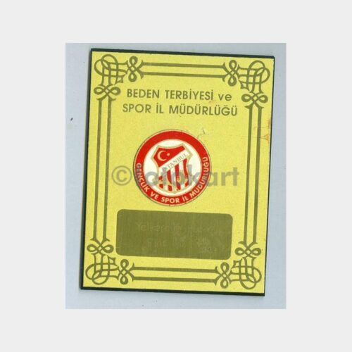 1987 İstanbul Yelkenciler Kupa Yarışları Plaket