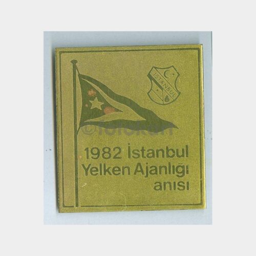 1982 İstanbul Yelken Ajanlığı Yarışları Plaket