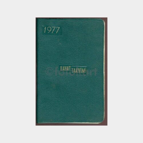 1977 Hayat Cep Takvim Ajandası