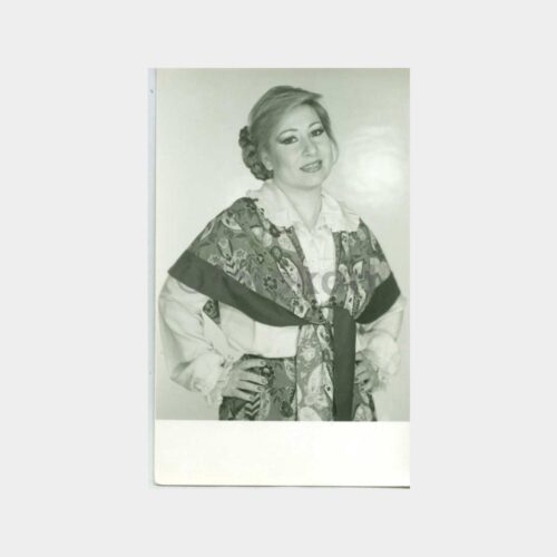 1980 Bedia Akartürk - Türk Halk Müziği Kartpostal