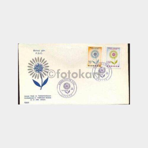 1964 Europa CEPT Anma Yılı FDC