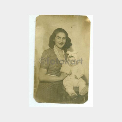 1940 Anne ve Çocuğu Fotoğraf