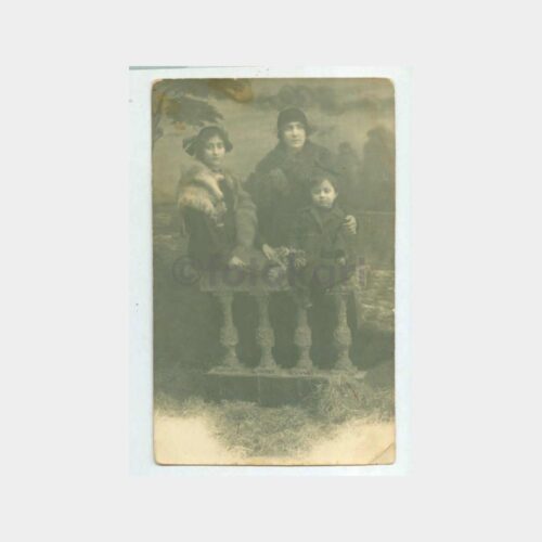 1928 Anne Çocuklar Stüdyo Fotoğraf