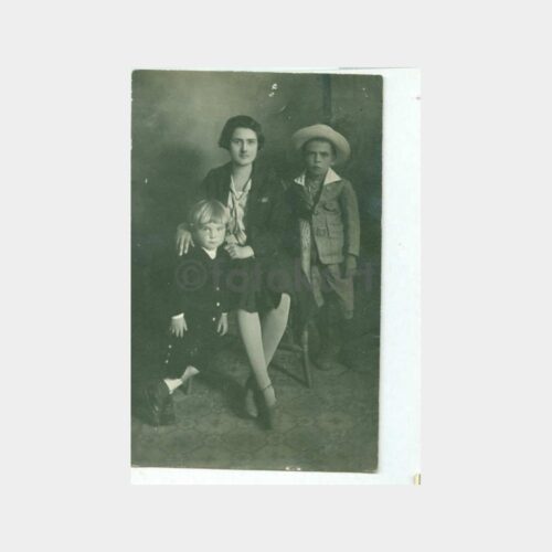1930 Anne Çocukları Stüdyo Fotoğraf